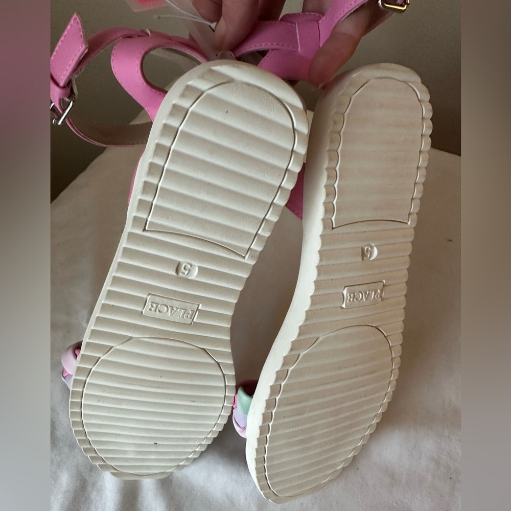 Cute pastel braided sandals - Picture 3 of 3